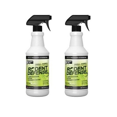 Exterminators Choice Small Animal Protection 2 Pack Rodent Repellent for Rodents, Rats, Squirrels mice Nesting/Chewing