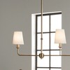 Pallas - 3 Light Chandelier In Traditional Style-13.5 Inches Tall and 4.5 Inches Wide-Black Finish - 3 of 4