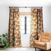 Avenie Strawberry Summer Set of 2 Panel Blackout Window Curtain - Deny Designs - 2 of 4