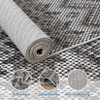 Washable Rug Vintage Geometric Living Room Rug with Non Slip TPR Backing, Soft Non Shedding Indoor Carpet - 4 of 4