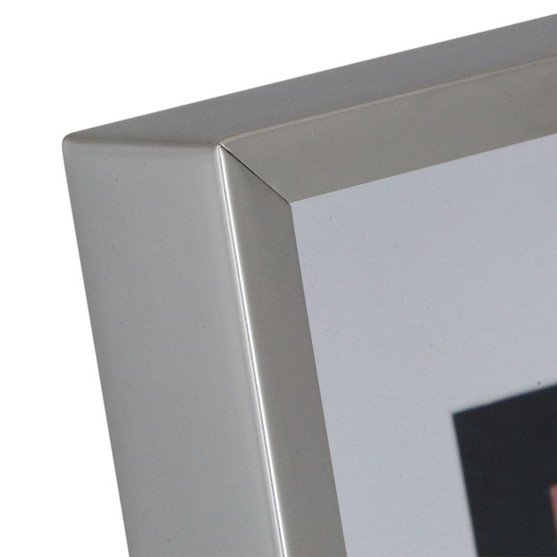 Northlight 10" Modern Look Rectangular 5" x 7" Photo Picture Frame - Silver and Clear, 4 of 6
