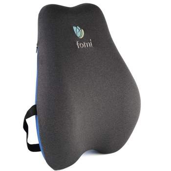 DMI Seat Cushion & Lumbar Support Pillow, Memory Foam, with Strap