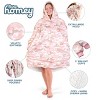 The Bare Homey - Adult Wearable Blanket - Fleece Side Pockets - 3 of 4