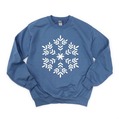 Simply Sage Market Women's Graphic Sweatshirt Giant Snowflake