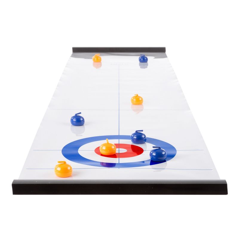Toy Time Portable Magnetic Tabletop Curling Game, 1 of 8