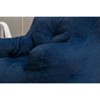 UPHA 010-Soft Velvet Fabric Bean Bag Chair Filled With Memory Sponge - 4 of 4