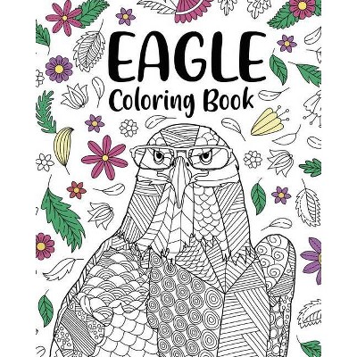 Eagle Coloring Book - by  Paperland (Paperback)