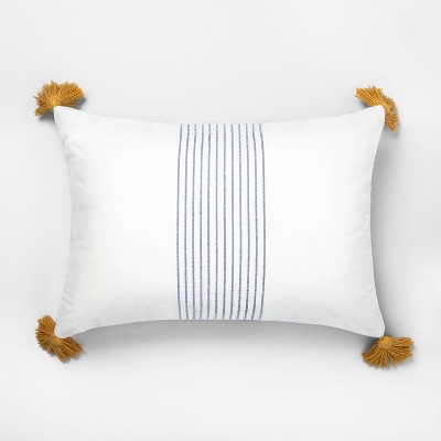 tassel throw pillow