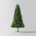 7.5' Pre-lit LED Alberta Spruce Artificial Christmas Tree Multicolor Lights - Wondershop™