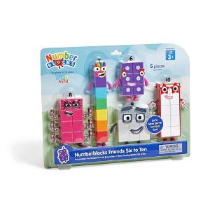 hand2mind Numberblocks Friends Six to Ten - 1 of 4