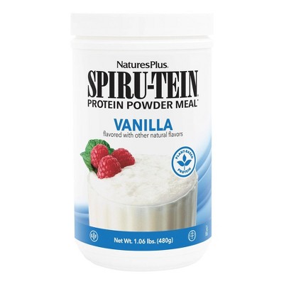 Spiru-Tein Protein Powder Meal-Vanilla by Nature's Plus  -  1.06 lbs.(480 g) Powder