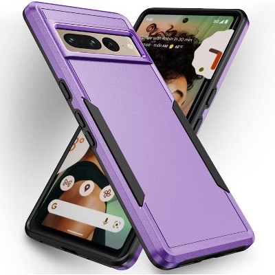 Entronix Case Compatible with Pixel 7 Pro - Soft-Touch Dual-Layer Sleek Cover