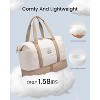 LOVEVOOK Travel Duffle Bag for Women, 3Pcs Puffer Large Weekender Overnight Bag - 3 of 3