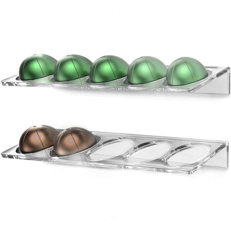 Galvanox Nespresso Vertuo Pod Lucite Organizer – 2 Pack - Great for Office, Home, Conference Room and More! - Clear, 2 of 8