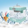 Cesicia Blue Snow Cone Maker, Tabletop Shaved Ice Machine for Slushies & Frozen Drinks, 2 Reusable Cups, Ice Scoop - 2 of 4