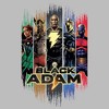 Girl's Black Adam Superheroes From JSA T-Shirt - 2 of 4