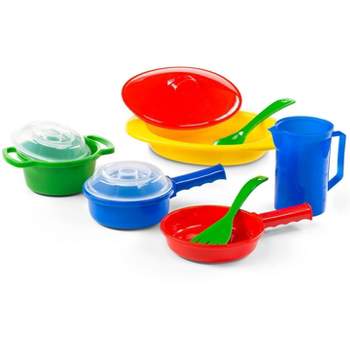 Kidzlane Play Pots and Pans Sets for Kids - Multicolored