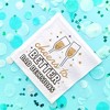 Big Dot of Happiness Cheers to Better Bad Decisions Napkins, Funny New Year's Eve Party Decor, White 3-Ply Paper Luncheon Dinner Napkins - 24 Count - 4 of 4