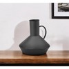 HomeRoots 8" Black Metal Decorative Jug - 2 of 4