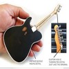 Axe Heaven - Axe Heaven Waylon Jennings Signature Black Fender Telecaster Mini Guitar Replica Collectible - 3 of 4