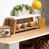 Sullivans Mid-Century Modern Sofa Table 23"H Brown - 4 of 4