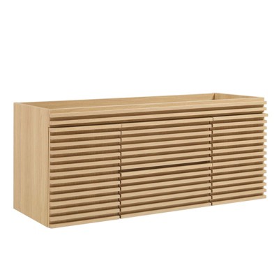 Modway Render 48" Single Sink Compatible (Not Included) Bathroom Vanity Cabinet