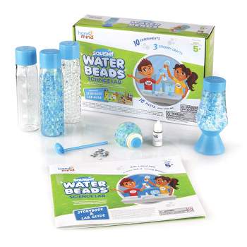 hand2mind Squishy Water Beads Science Lab with Storybook, Create DIY Sensory Crafts & Explore Properties of Matter