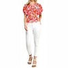 Women's Ayanna Flutter Sleeves Top - milk & honey - 4 of 4