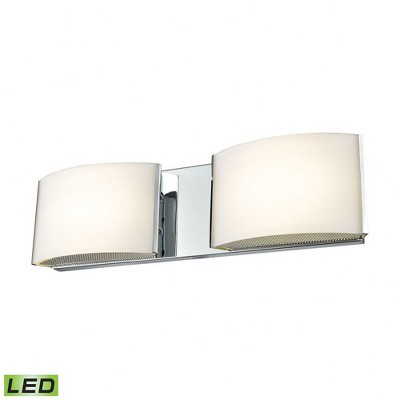 Elk Home Linden Birches 2 - Light Vanity in  Chrome