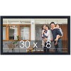 PosterPalooza | Slim Profile Black Picture Frame - UV Acrylic, Backing Board, Hanging Hardware Included - 2 of 4