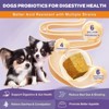 NATURE TARGET Dog Probiotics: 6B CFUs with prebiotics, enzymes, vitamins & Omega 3. Relieves diarrhea, gas, itch. Supports skin & immunity - 180 chews - 2 of 4
