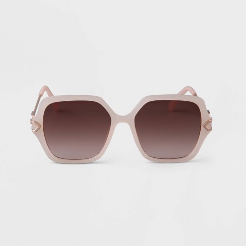 Oversized Square Sunglasses in Brown - Dolce Gabbana