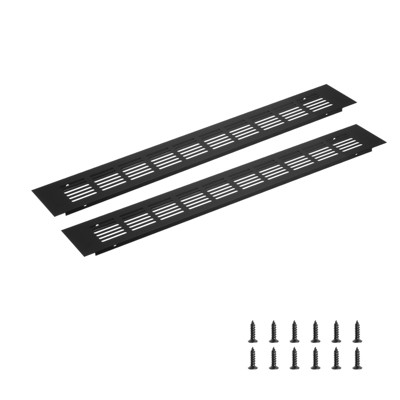 Unique Bargains Rectangle Ventilation Grille, Aluminum