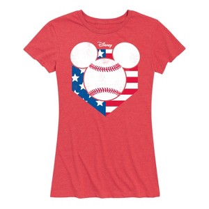 Women's - Disney - Americana Short Sleeve Graphic T-Shirt - 1 of 4