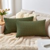 REGALWOVEN Corduroy Fade-Resistant Polyester Modern Square Throw Pillow Covers Set of 2 - 2 of 4