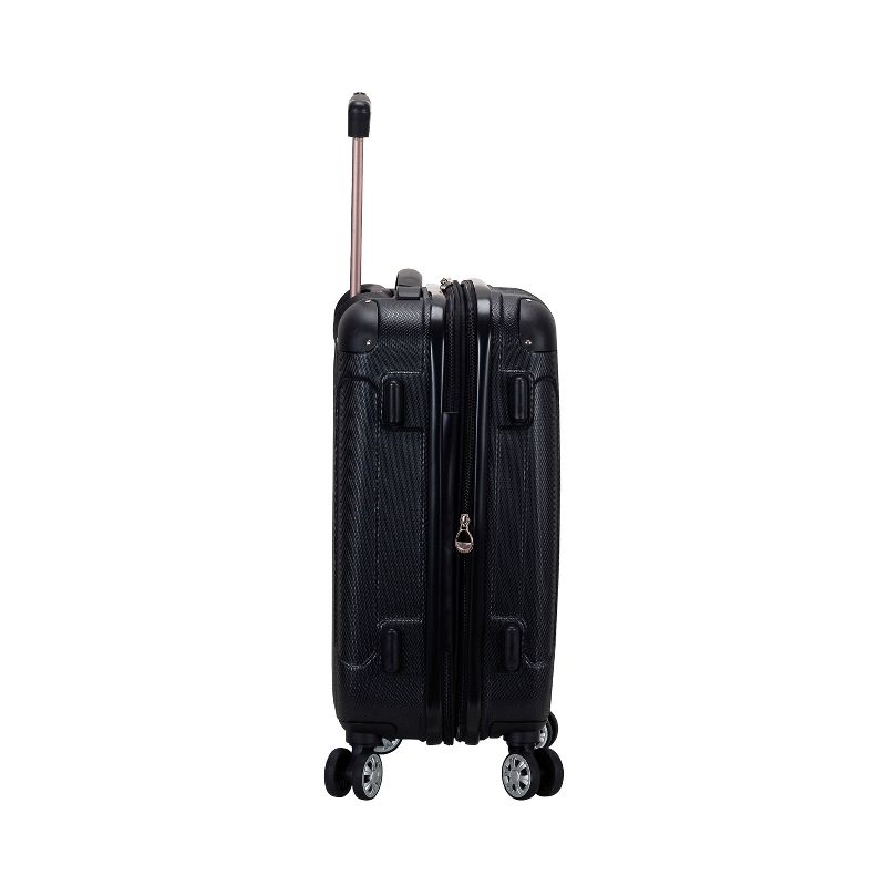 Rockland Sonic Expandable Hardside Carry On Spinner Suitcase, 4 of 9