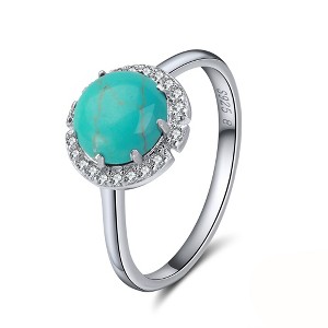 Cats Eye Statement Ring for Women Sterling Silver Cz Ginger Lyne Collection - 1 of 4