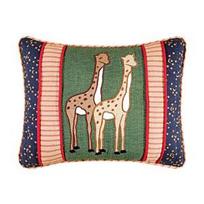 C&F Home Colonial Williamsburg 12" x 16" Noah's Ark Quilted Pillow