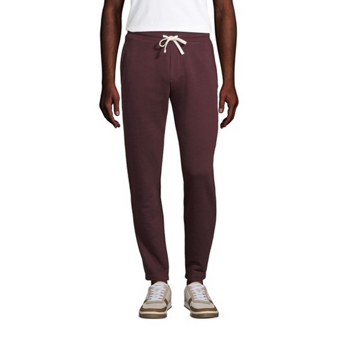 Lands' End Men's Serious Sweats French Terry Sweatpants - Large - Aged Wine  : Target