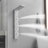 BWE 8-Shower Tower Shower Panel System with Rainfall Shower Head and Shower Wand - 4 of 4