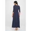 WEST K Women's Grace Faux-Wrap Maxi Dress with Tie Waist - 4 of 4