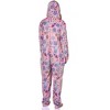 Seven Times Six Sailor Moon Women's Series Inspired Hooded Zip Up Footless Union Suit Multicolored - 4 of 4