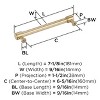 Amerock Faircrest Pull for Cabinets, Drawers, and Furniture - 4 of 4