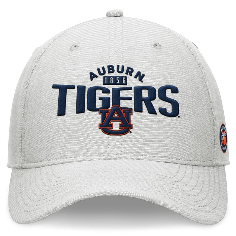 NCAA Auburn Tigers Unstructured Chambray Cotton Hat - Gray, 2 of 5