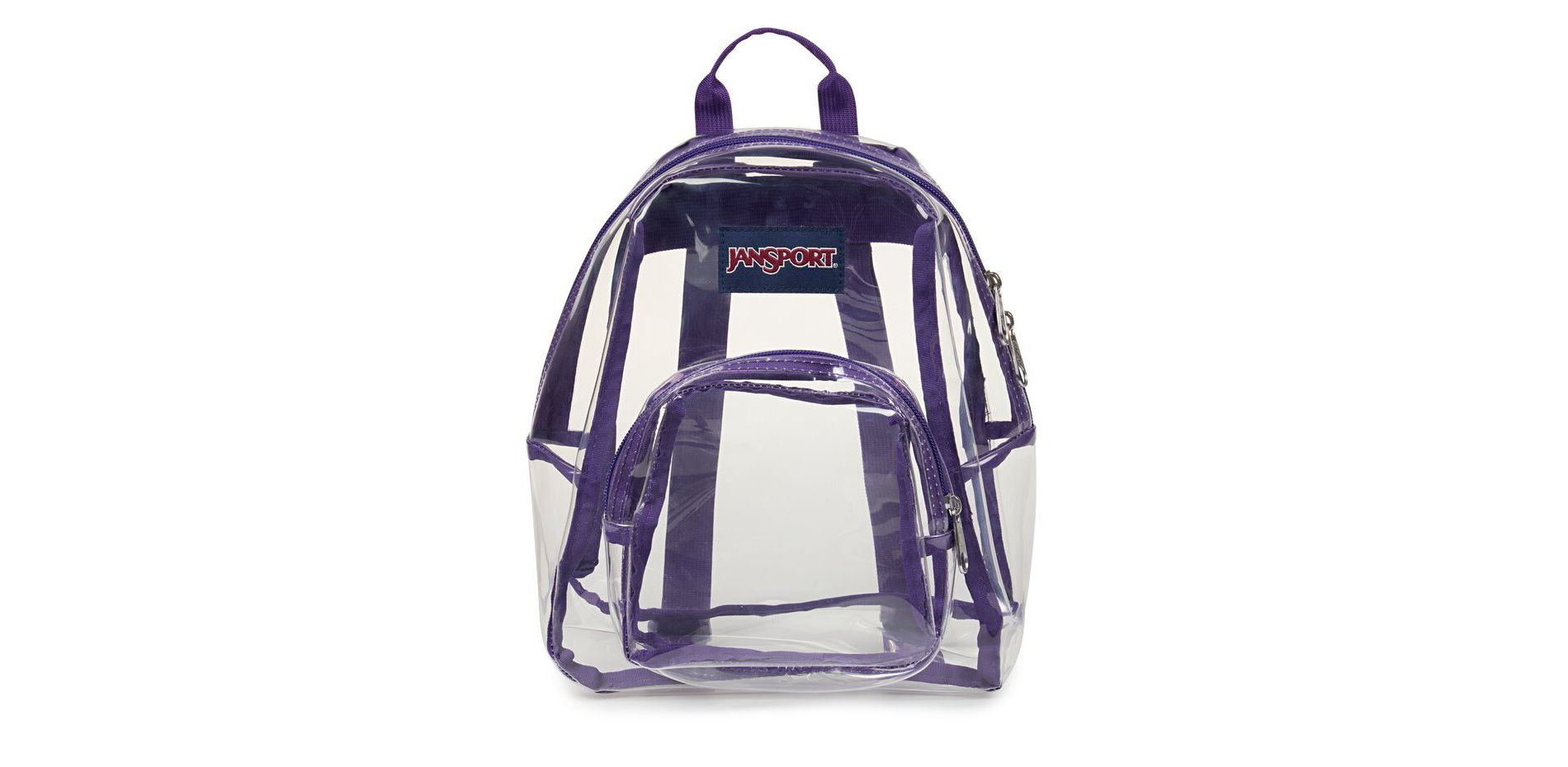 JanSport Clear Mini Pack Grape Jelly One Size