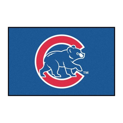 MLB Chicago Cubs 19"x30" Bear Logo Rug