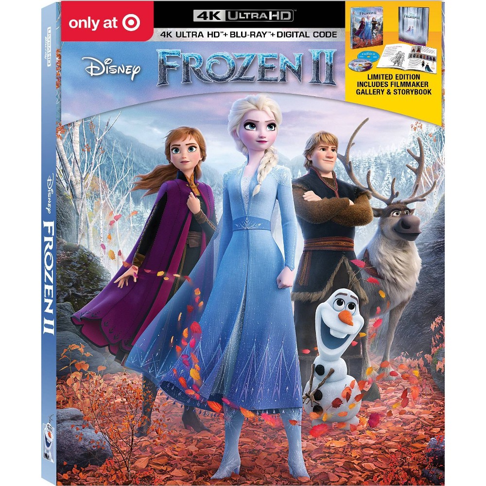 FROZEN 2 Digipack 4K UHD Blu-ray (Digipack with Gallery Book and Digital)