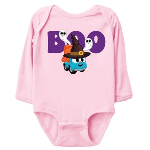 Leo the Truck Boo Wizard Hat - Baby Long Sleeve Bodysuit - 1 of 4