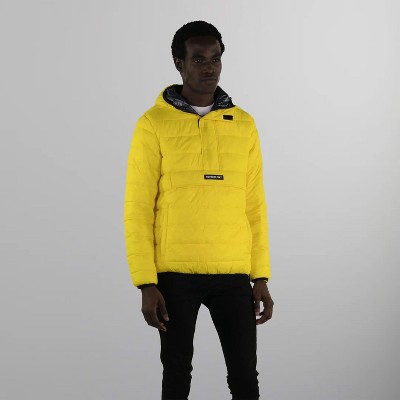 Members Only Pullover Half Zip Puffer Jacket for Men