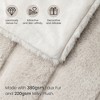 Cozy Bliss Plush Faux Fur Blanket, Ultra Soft Throw - 4 of 4